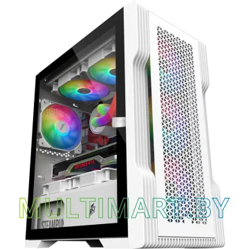 Корпус 1stPlayer Trilobite T3 ARGB (T3-WH-4F2-W(AP))